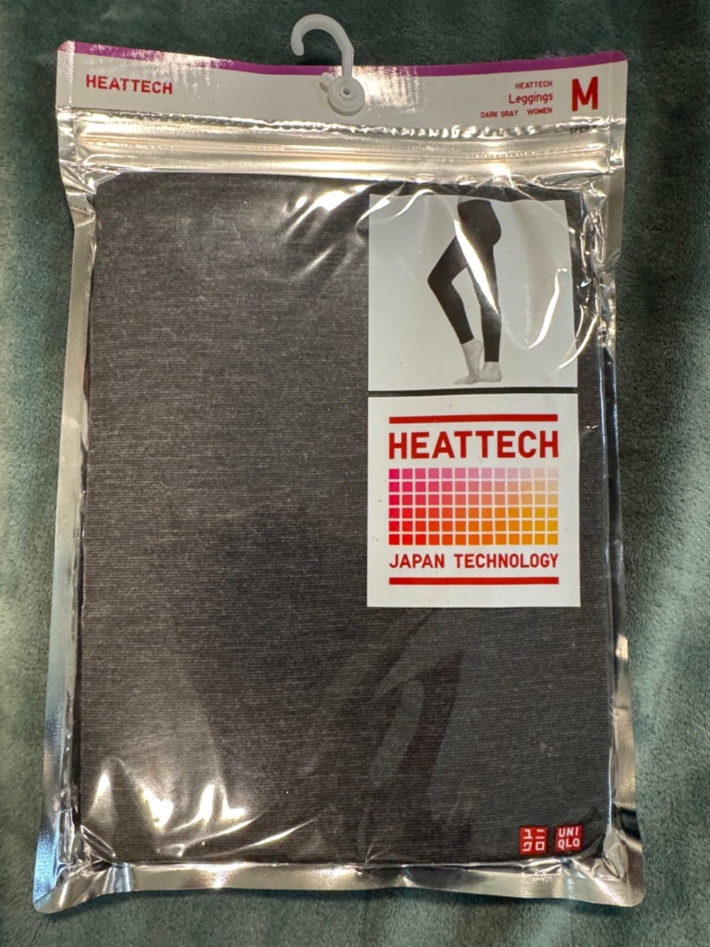 Uniqlo Heattech Leggings in Dark Gray
